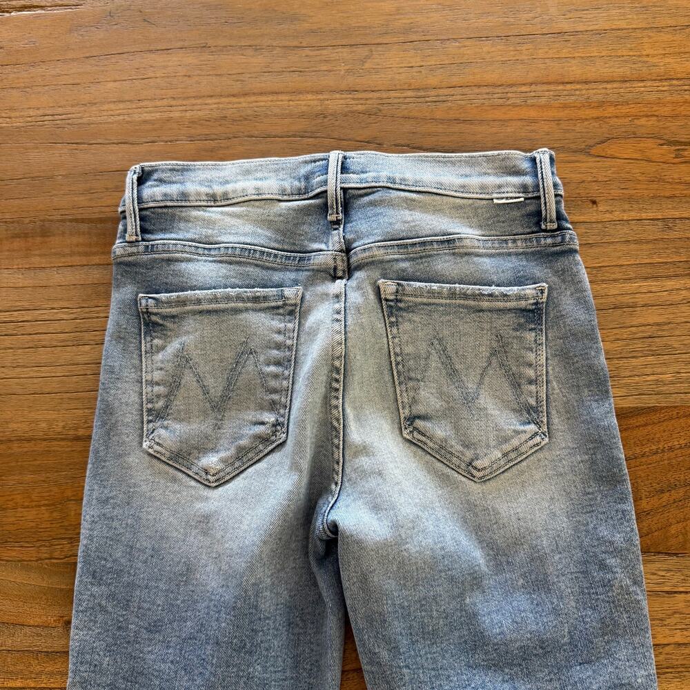 Mother The Insider Crop Step Fray Jeans - Size 27 - Picture 3 of 11